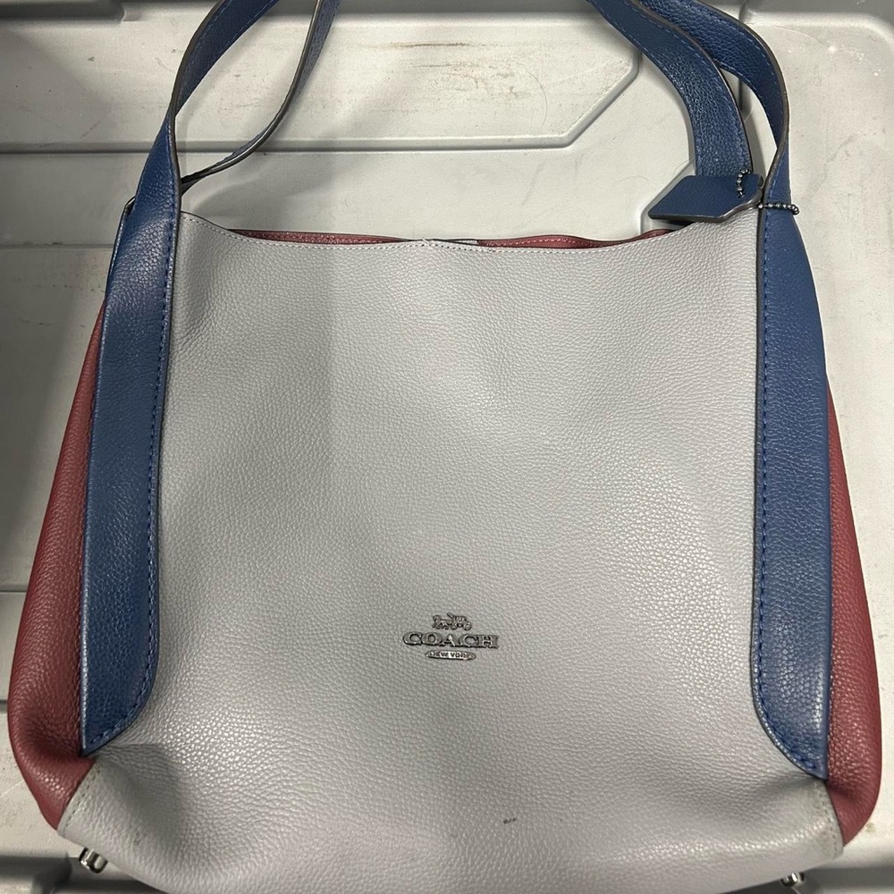 Coach Hadley Hobo Purse Granite Multicolor